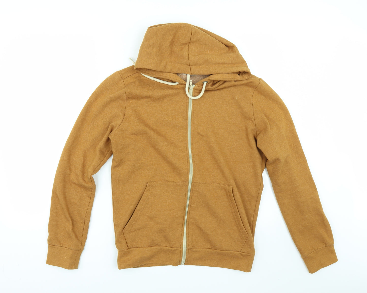 Preworn Womens Yellow   Full Zip Hoodie Size S