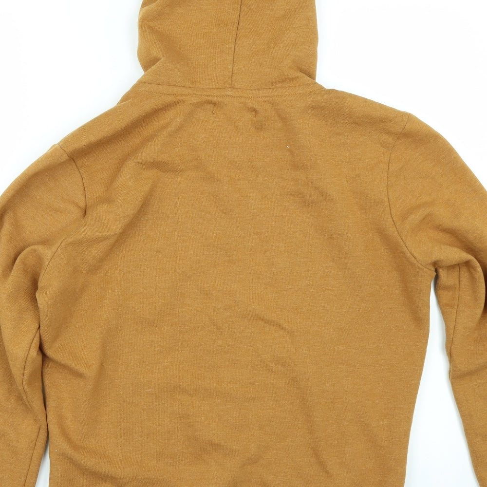 Preworn Womens Yellow   Full Zip Hoodie Size S
