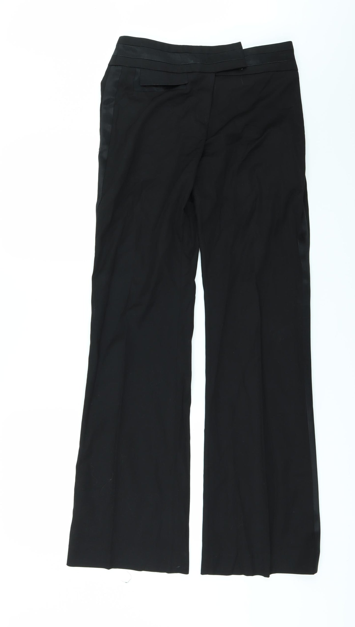 Karen Millen Womens Black   Trousers  Size 8 L33 in