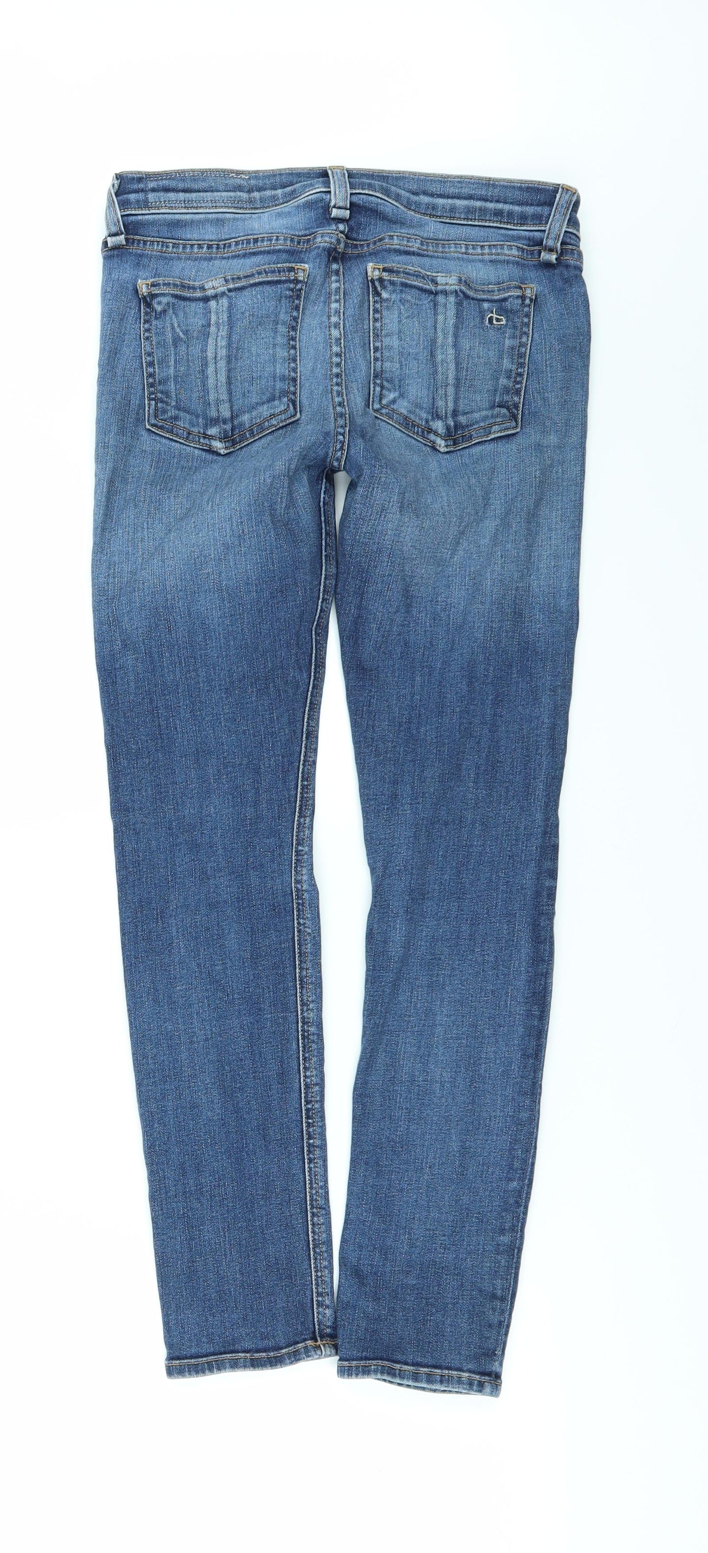 rag & bone Womens Blue  Denim Capri Jeans Size 26 in L29 in