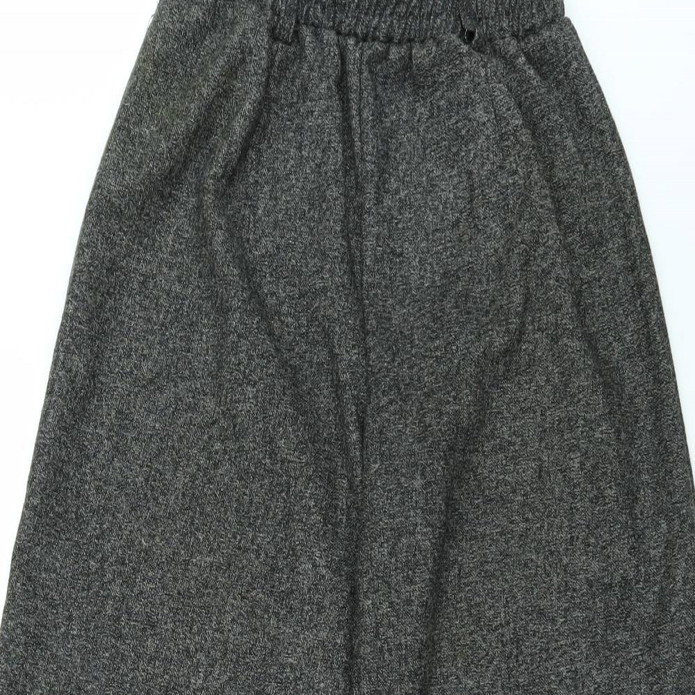 Preworn Womens Grey   Culotte Shorts Size 34 in