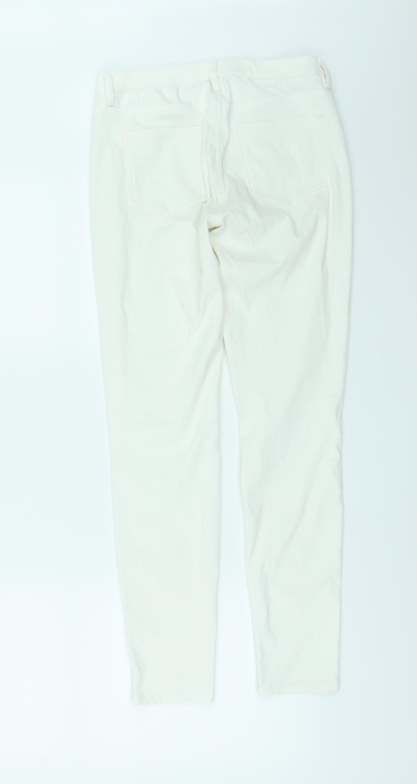 Preworn Womens White   Jegging Jeans Size 10 L27 in