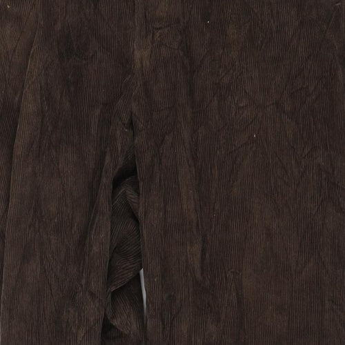Farah Mens Brown  Corduroy Straight Jeans Size 38 L29 in