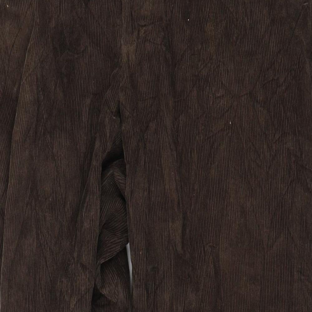 Farah Mens Brown  Corduroy Straight Jeans Size 38 L29 in