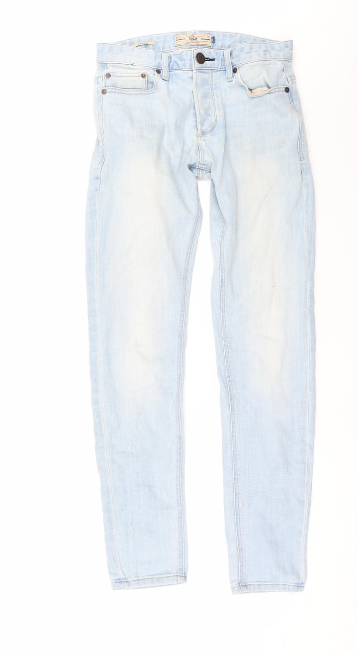 NEXT Womens Blue Denim Skinny Jeans Size 28 in L31 in