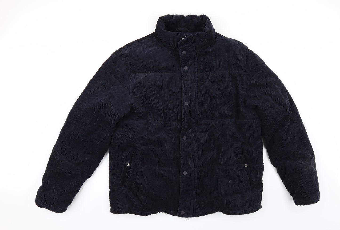 Red Herring Mens Blue  Corduroy Jacket  Size L