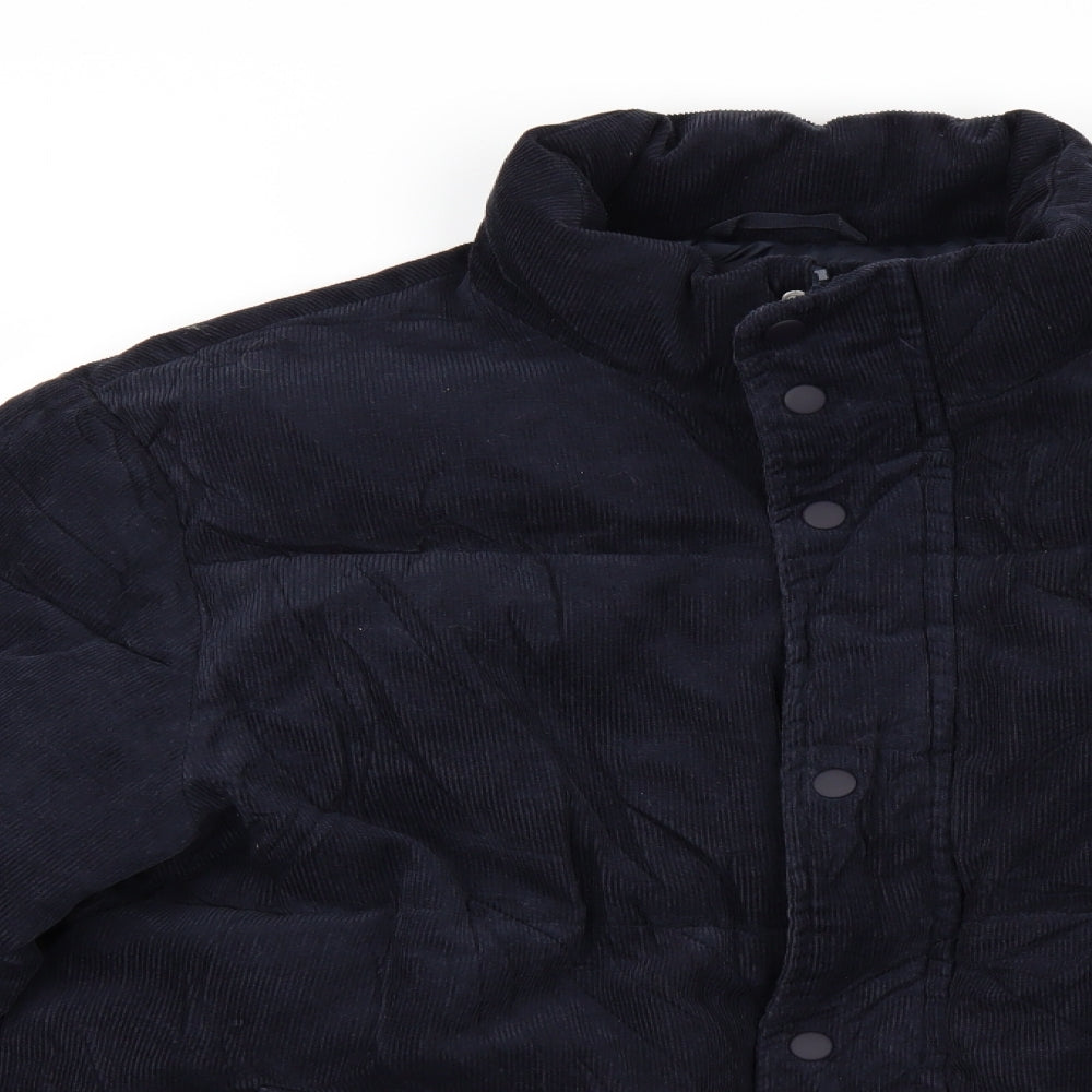 Red Herring Mens Blue  Corduroy Jacket  Size L
