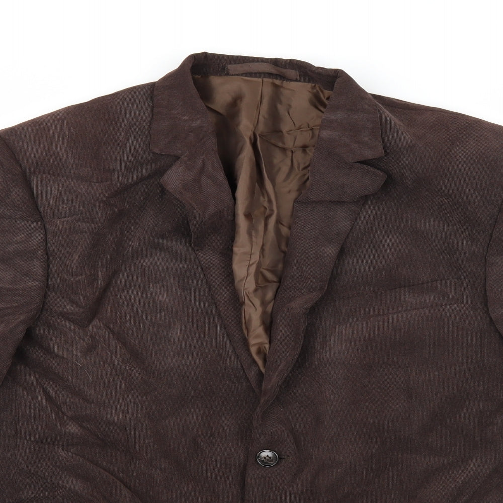 Marks and Spencer Mens Brown   Jacket Blazer Size 40