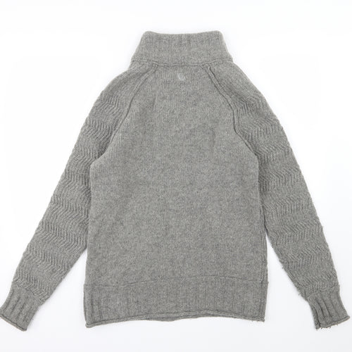 Fat Face Mens Grey  Knit Pullover Jumper Size M