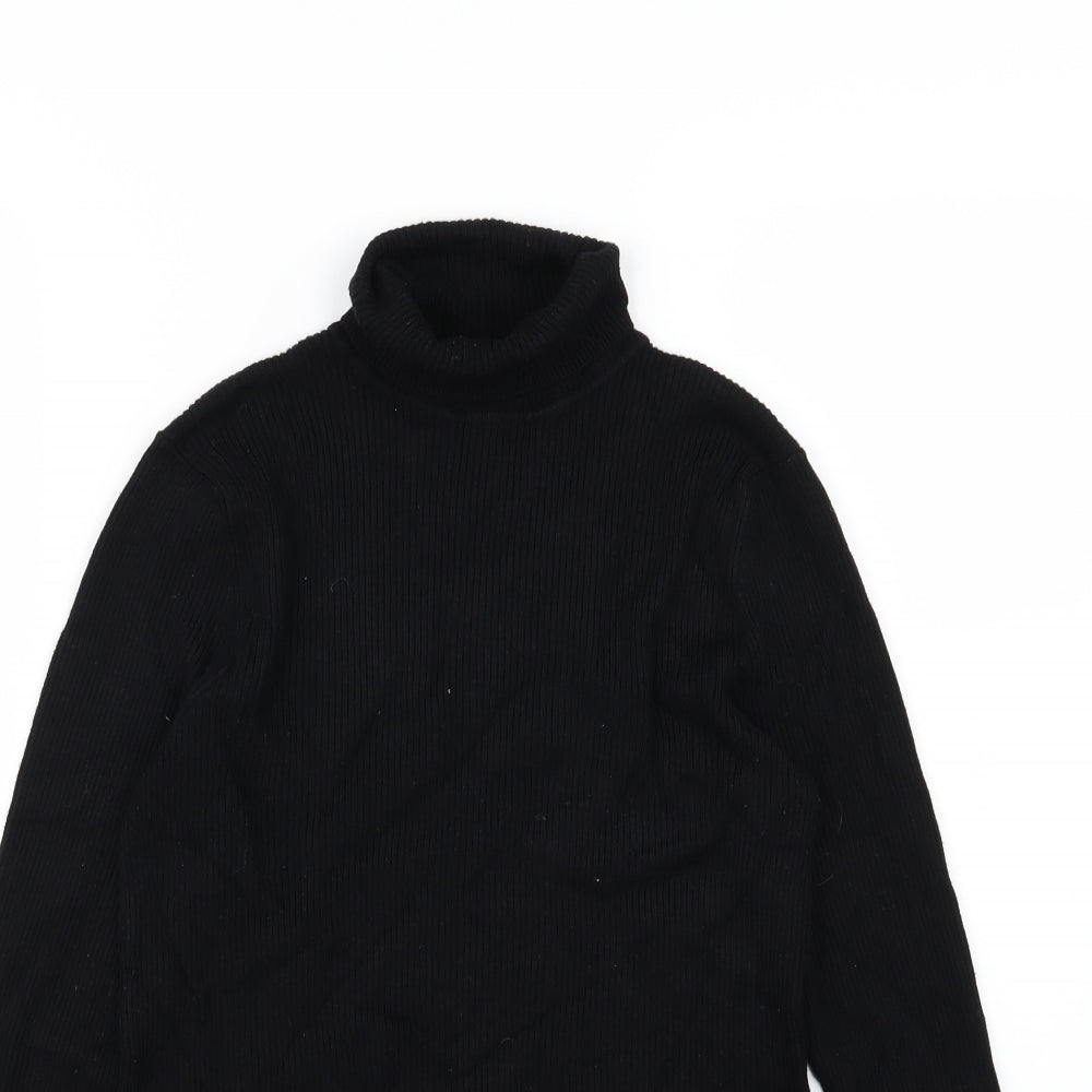 Marks and Spencer Womens Black  Knit Pullover Jumper Size 14