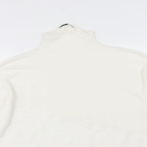 George Womens White  Knit Pullover Jumper Size XL