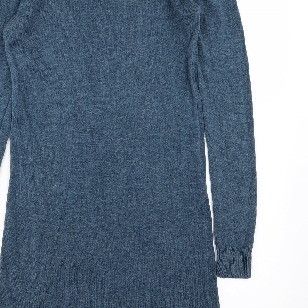 Atmosphere Womens Blue  Knit Jumper Dress  Size 10