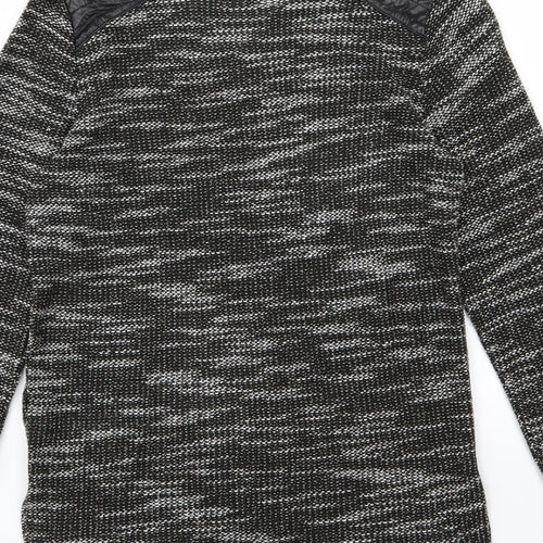 New Look Womens Grey  Knit Pullover Jumper Size 6