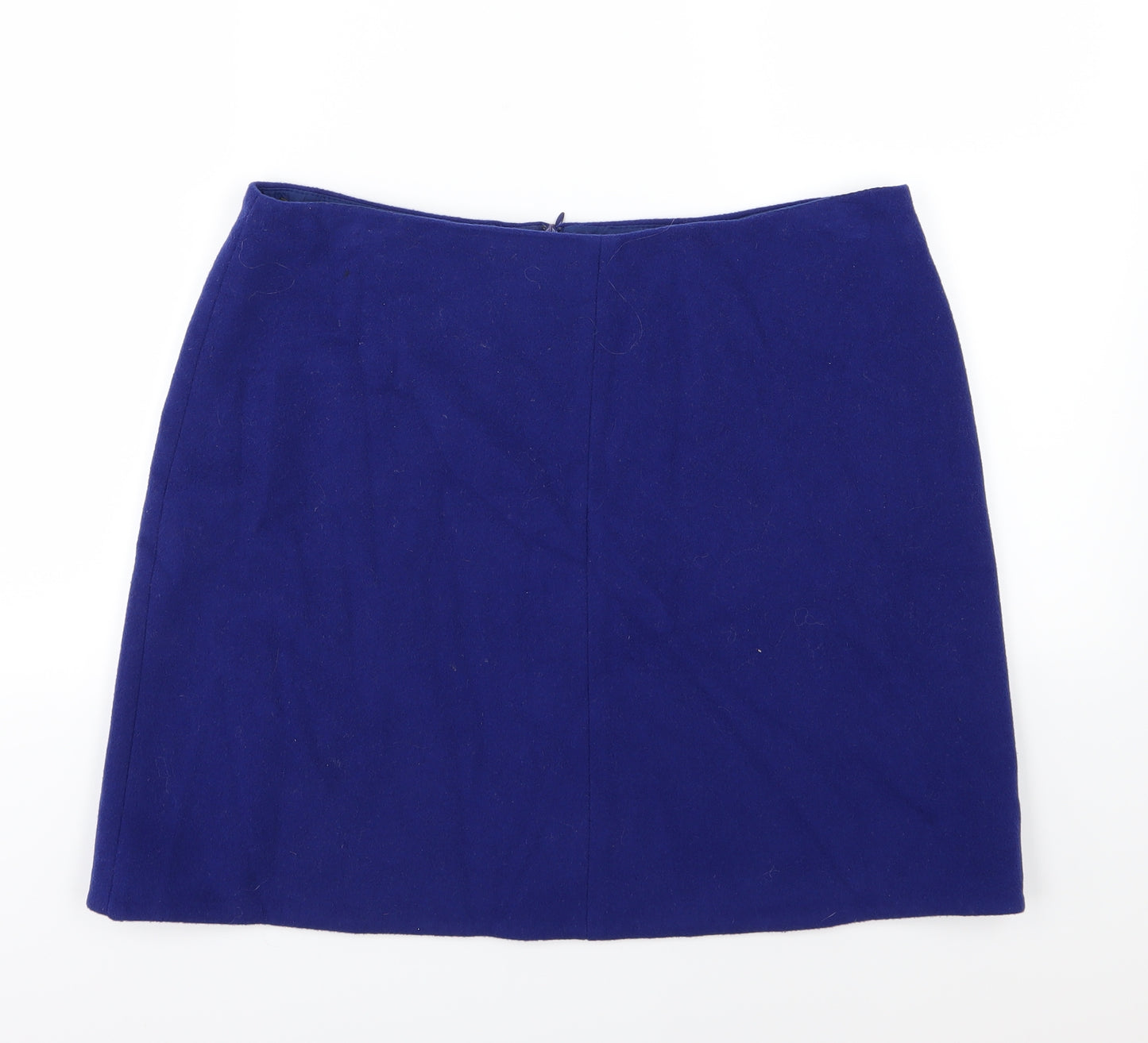 Marks and Spencer Womens Blue   A-Line Skirt Size 14