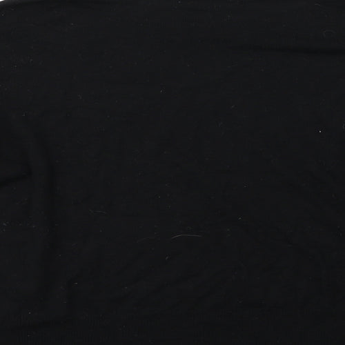 TU Womens Black  Knit Pullover Jumper Size 12