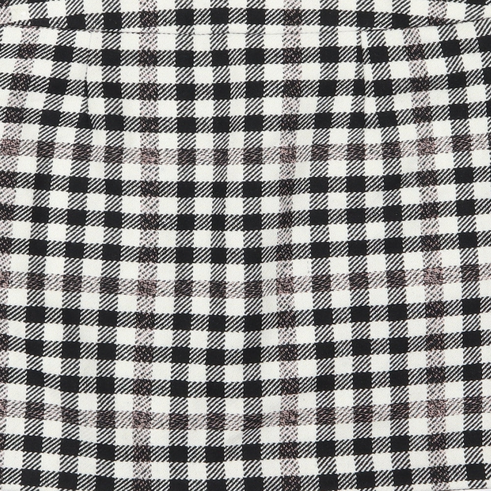 F&F Womens White Striped  A-Line Skirt Size 16