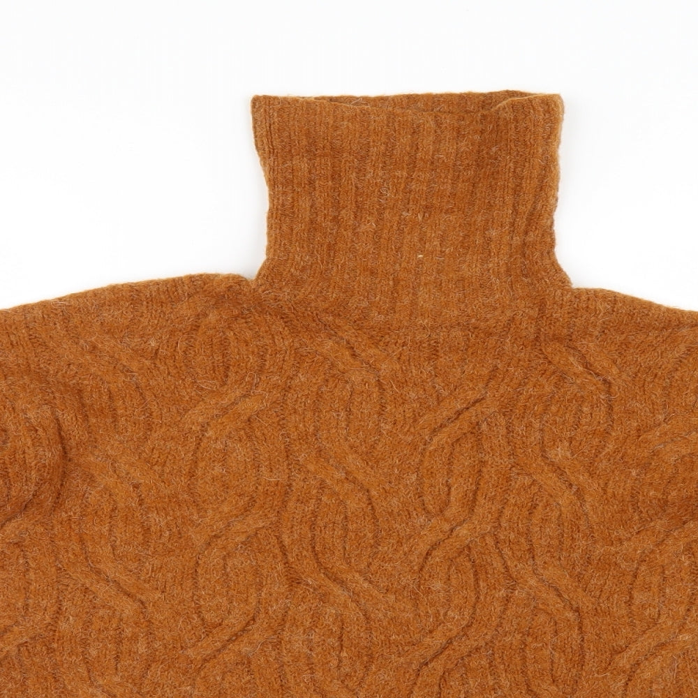 Marks and Spencer Womens Brown  Knit Pullover Jumper Size XS