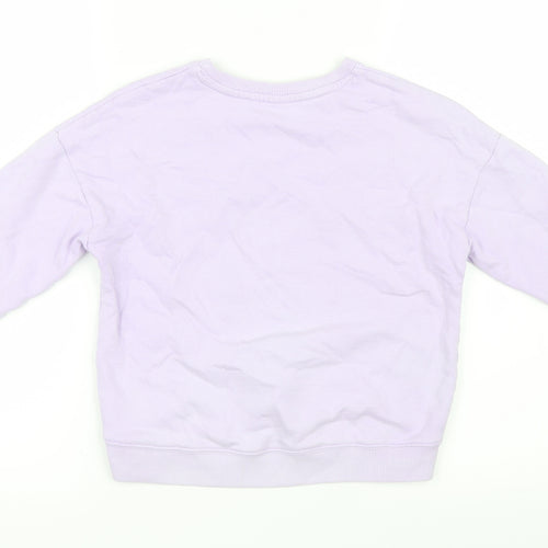 Tu  Girls Purple   Pullover Jumper Size 10 Years