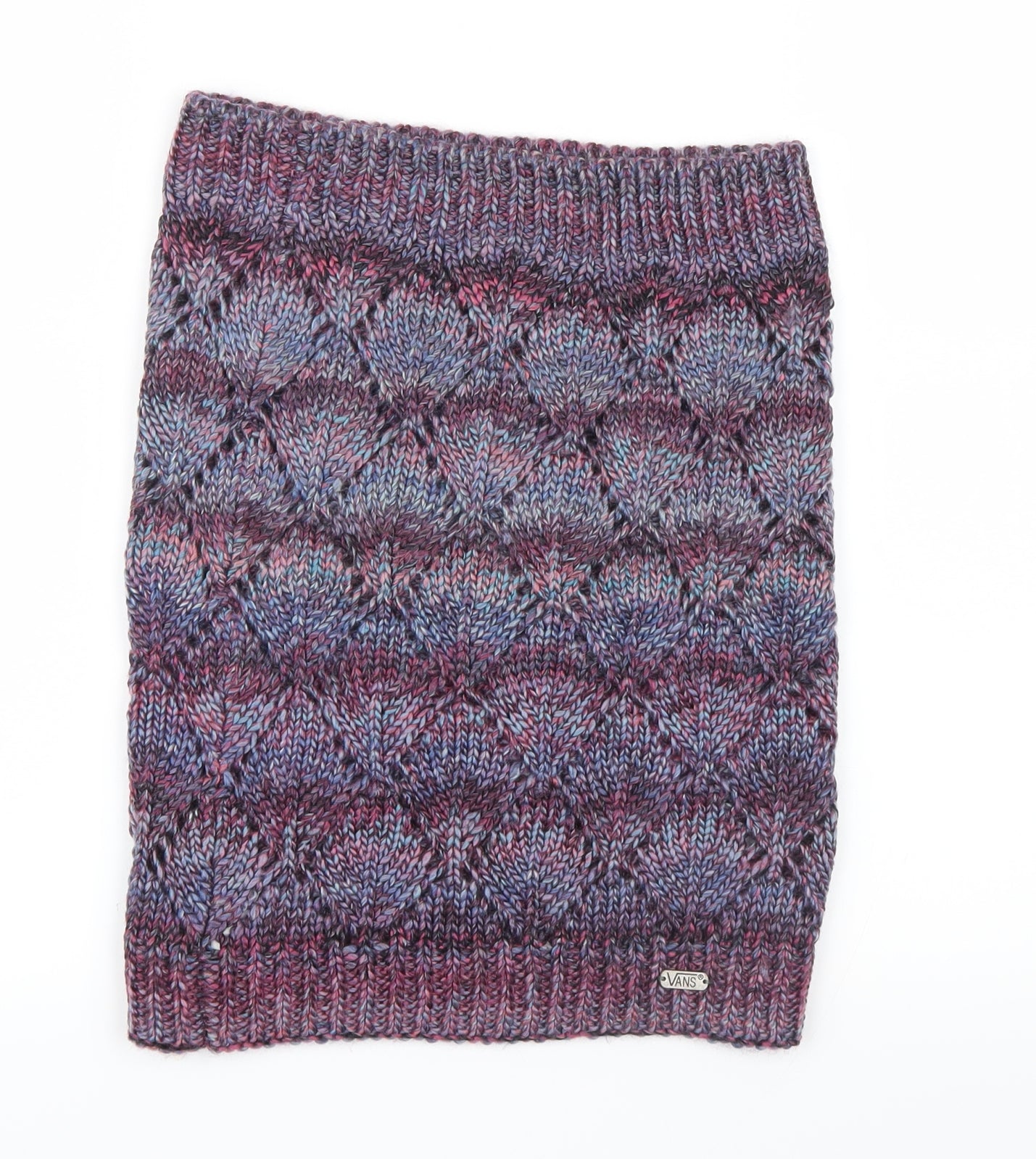 VANS Womens Blue  Knit  Scarf   - Snood