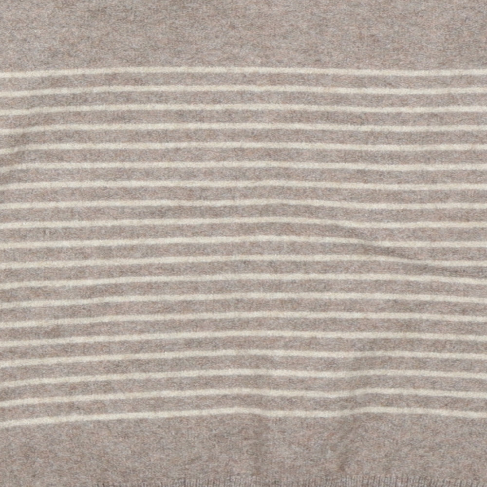 F&F Womens Beige Striped  Pullover Jumper Size 12
