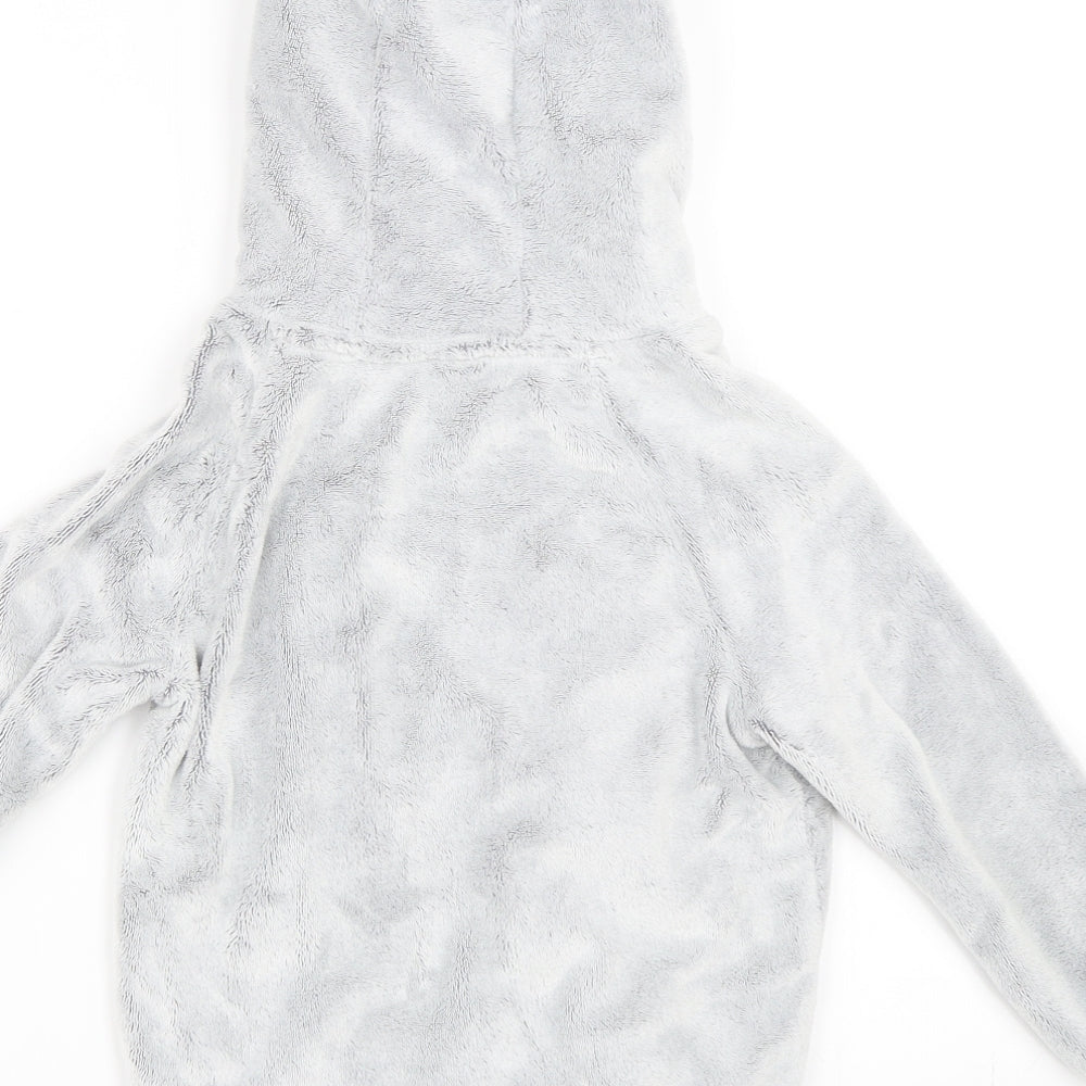 NEXT Girls Grey   Pullover Hoodie Size 6-7 Years  - Koala Lounge Hoodie
