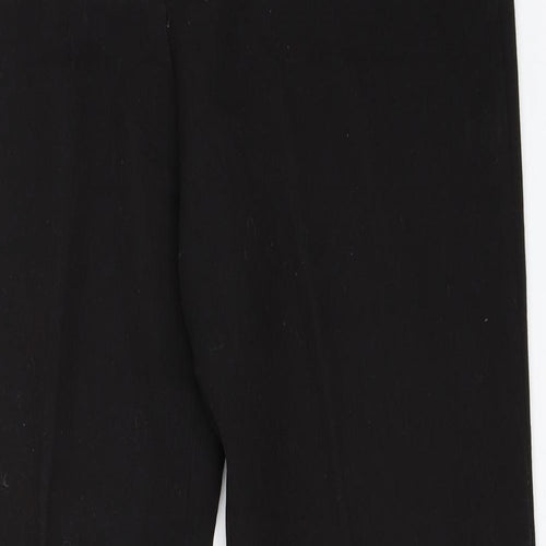 Preworn Womens Black   Trousers  Size 14 L32 in