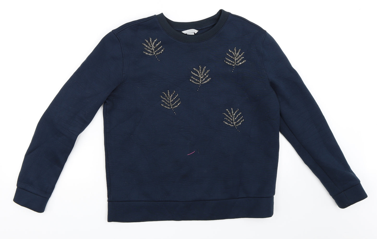 H&M Womens Blue   Pullover Sweatshirt Size S