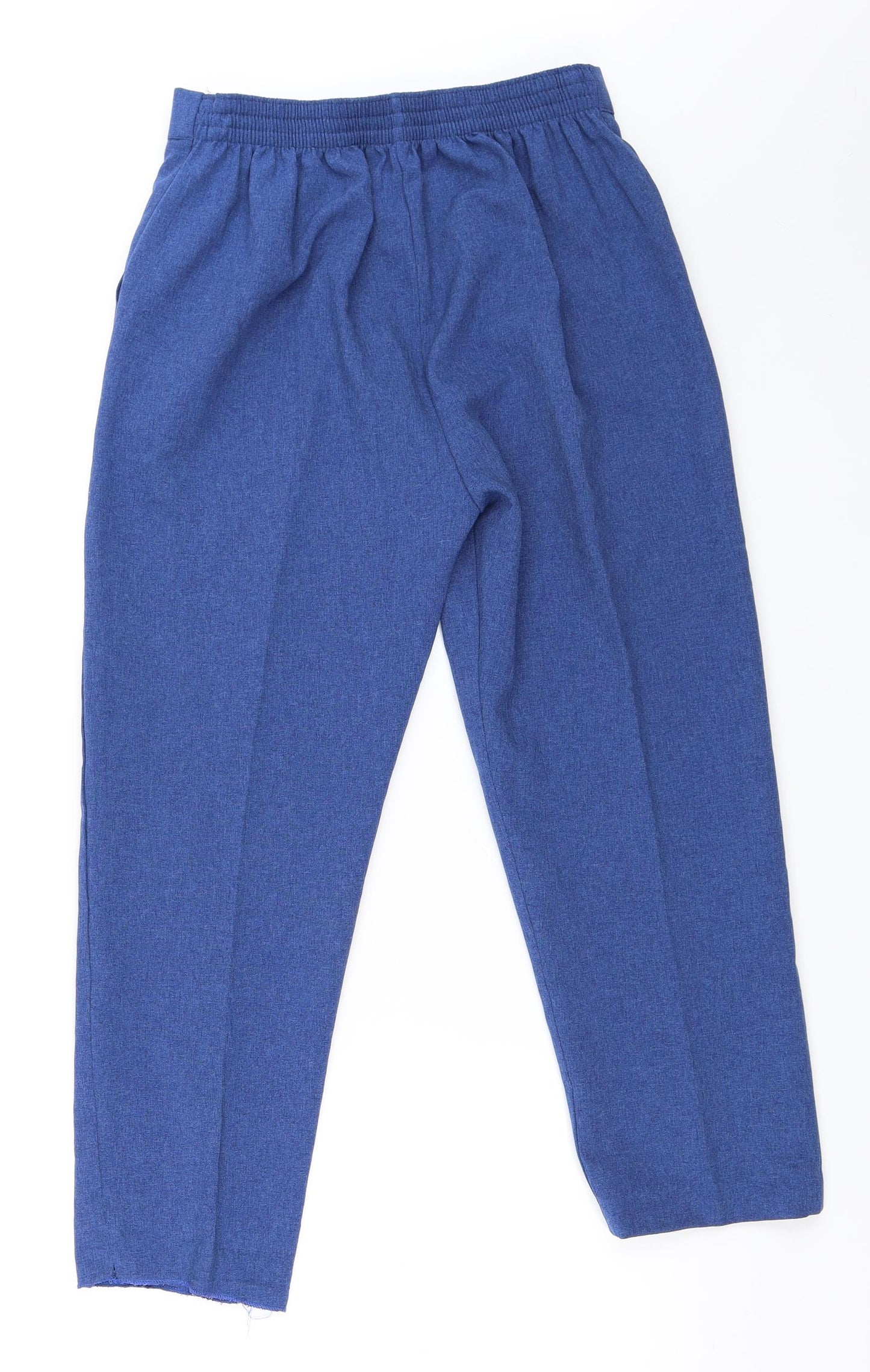 Preworn Womens Blue   Cropped Trousers Size 12 L25 in