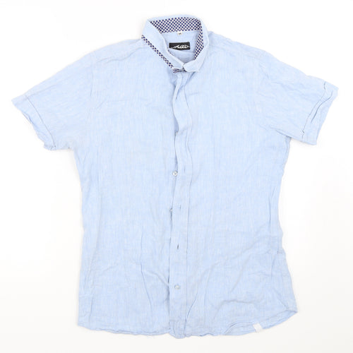Preworn Mens Blue    Button-Up Size M