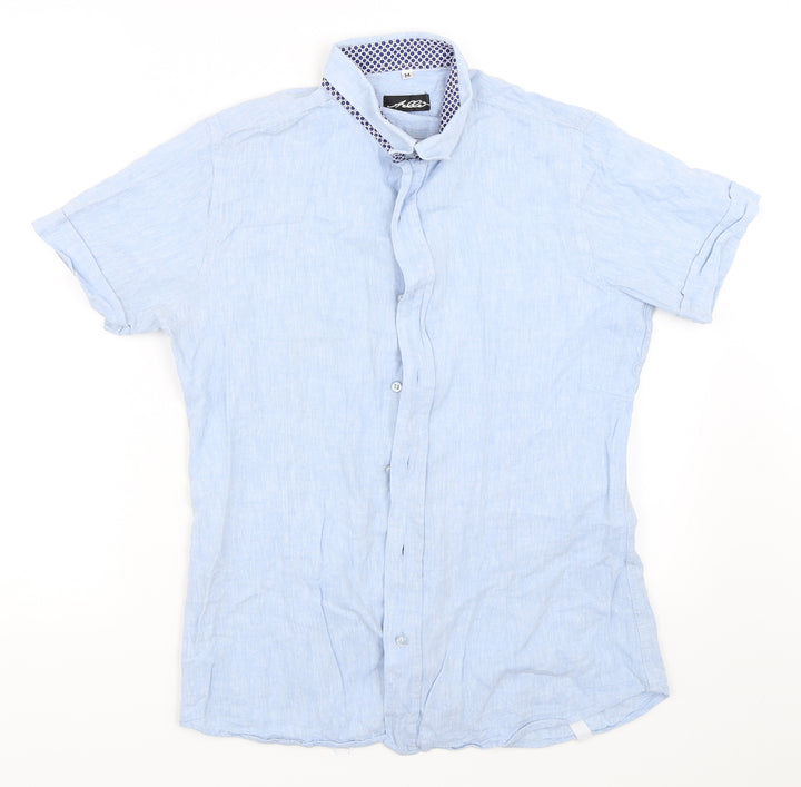 Preworn Mens Blue    Button-Up Size M
