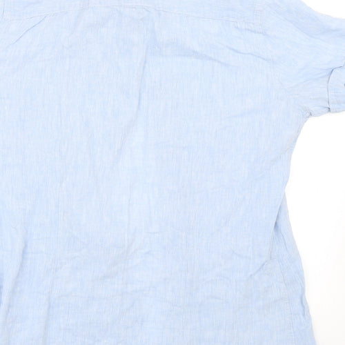 Preworn Mens Blue    Button-Up Size M