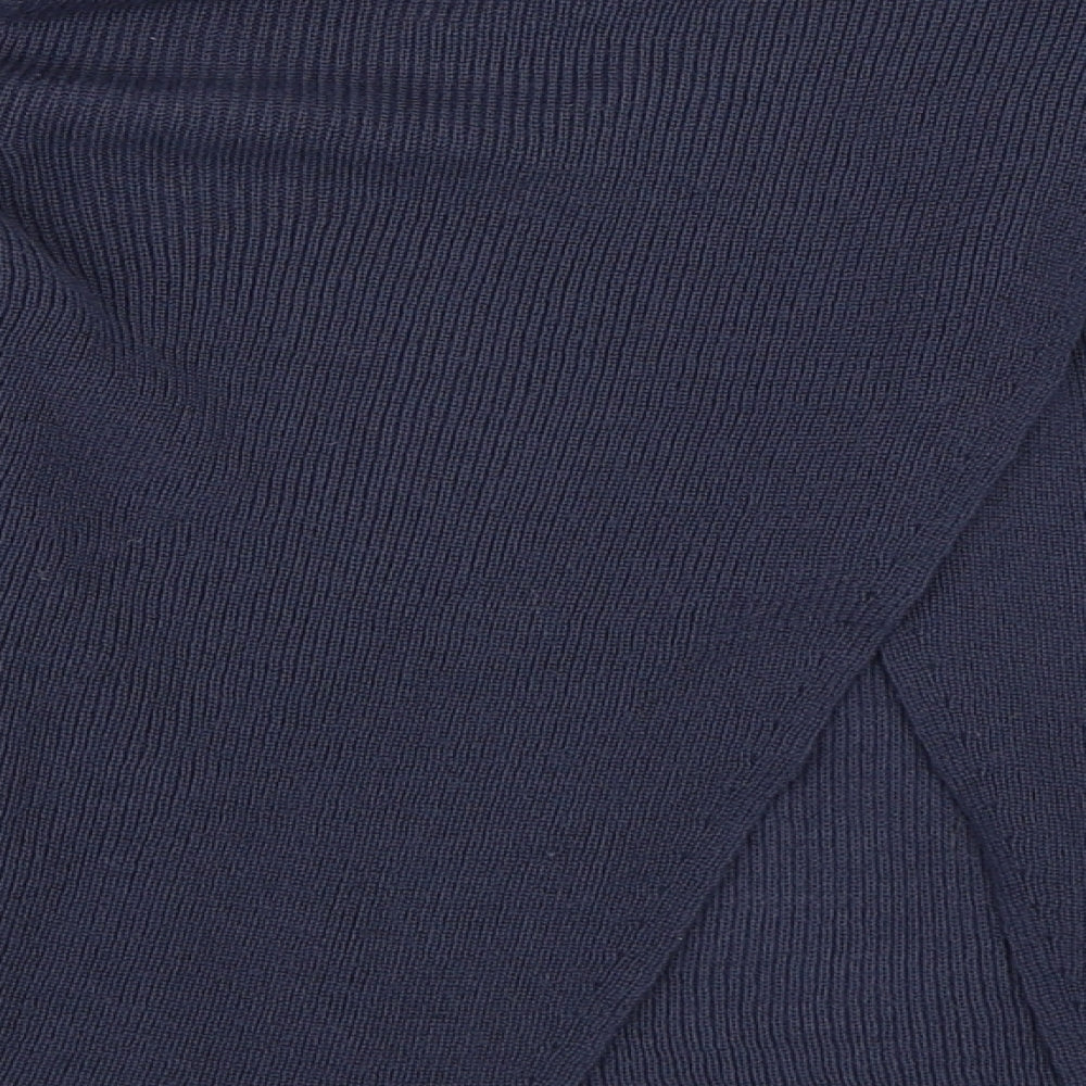 Mango Womens Blue   Pullover Jumper Size M