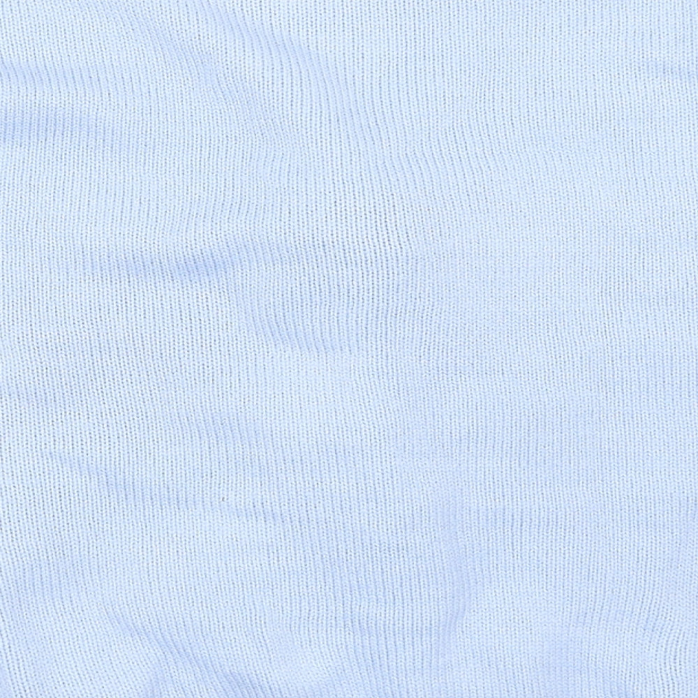 Primark Womens Blue   Pullover Jumper Size 8  - Christmas Snowman Jumper