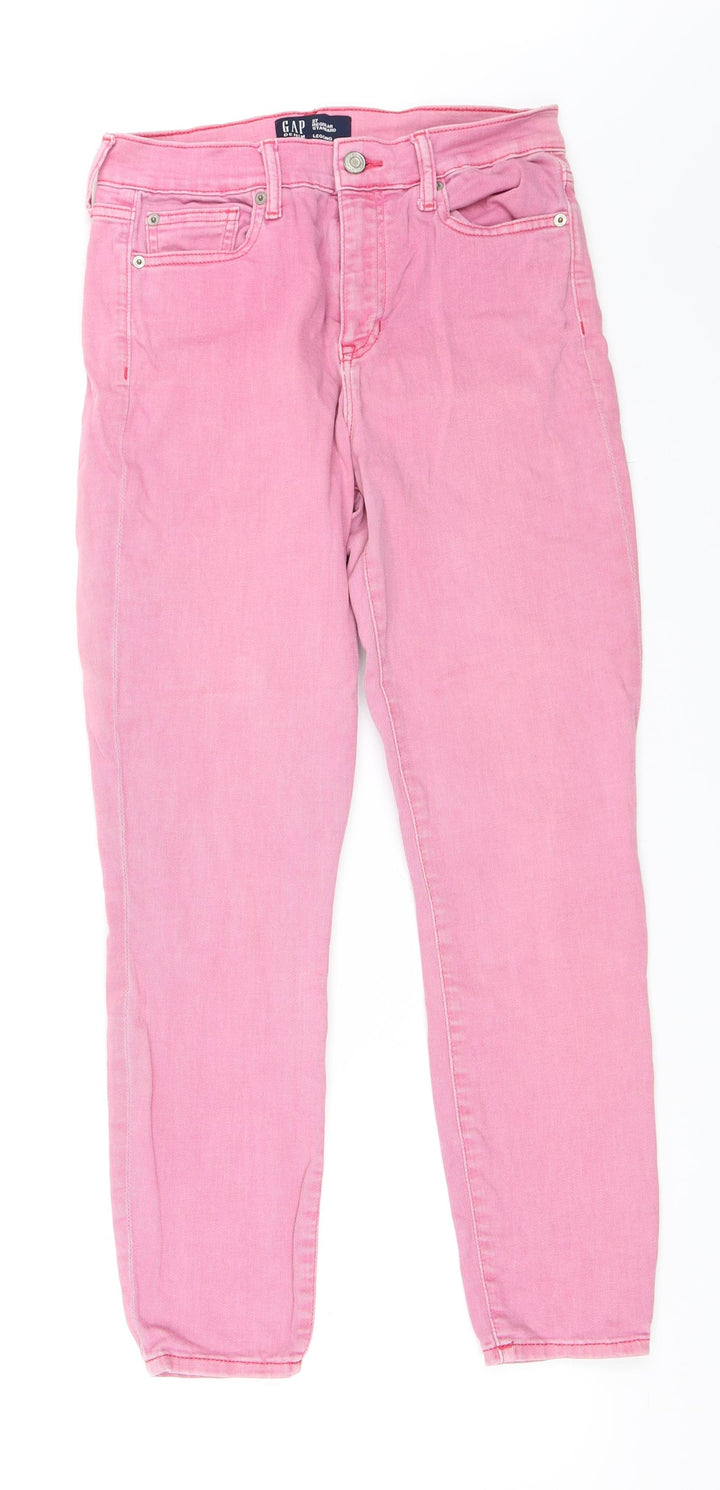 Gap Womens Pink Denim Skinny Jeans Size 27 in L27 in
