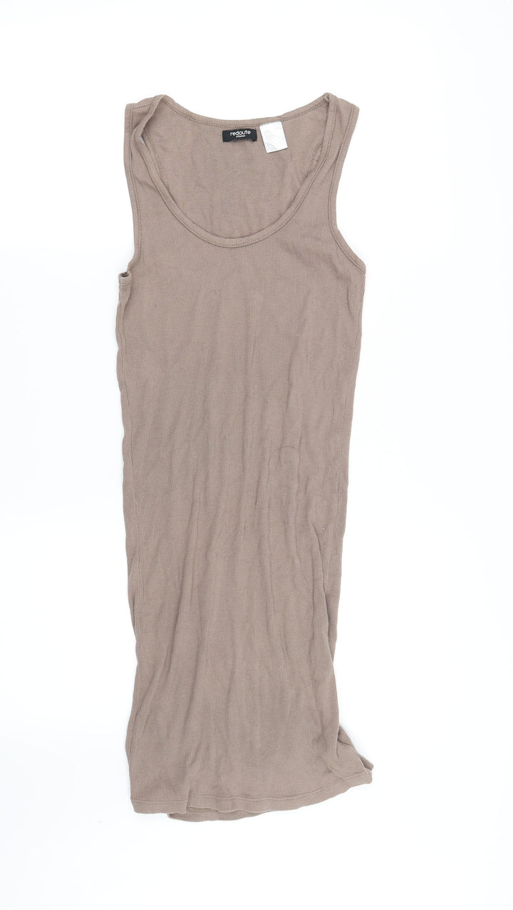 redoute Womens Brown Pencil Dress Size 8