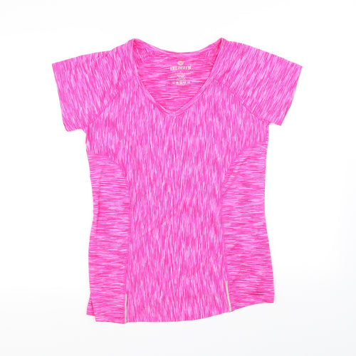 Velocity Womens Pink   Basic T-Shirt Size L