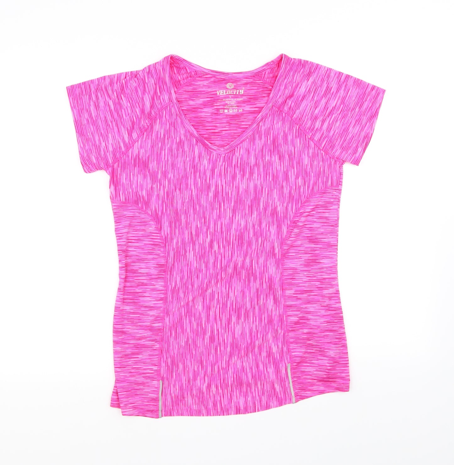 Velocity Womens Pink   Basic T-Shirt Size L