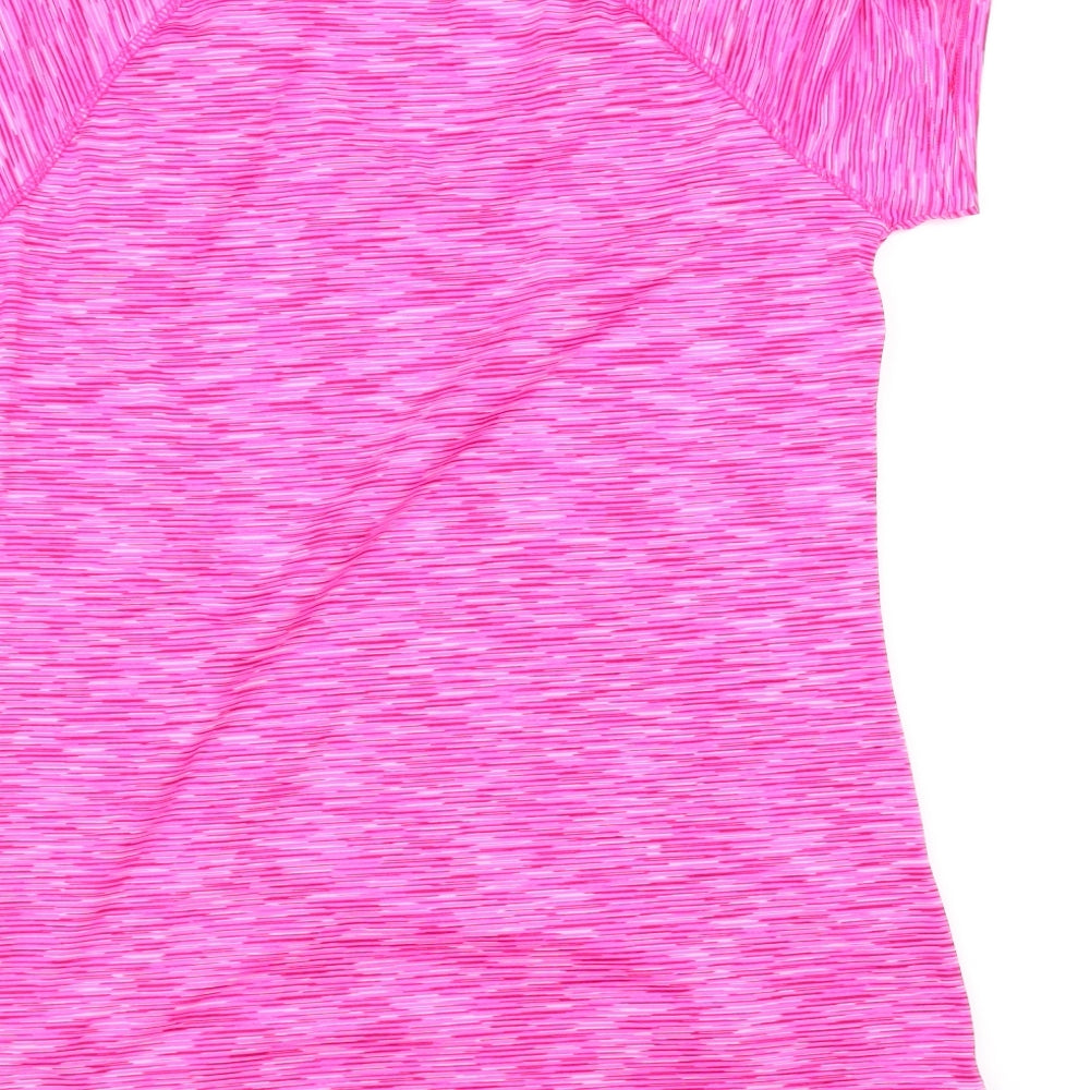 Velocity Womens Pink   Basic T-Shirt Size L
