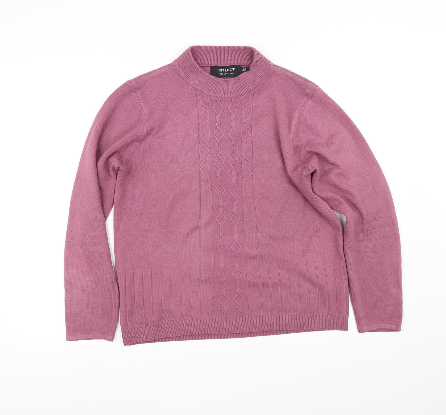 Reflect Womens Purple   Pullover Jumper Size M