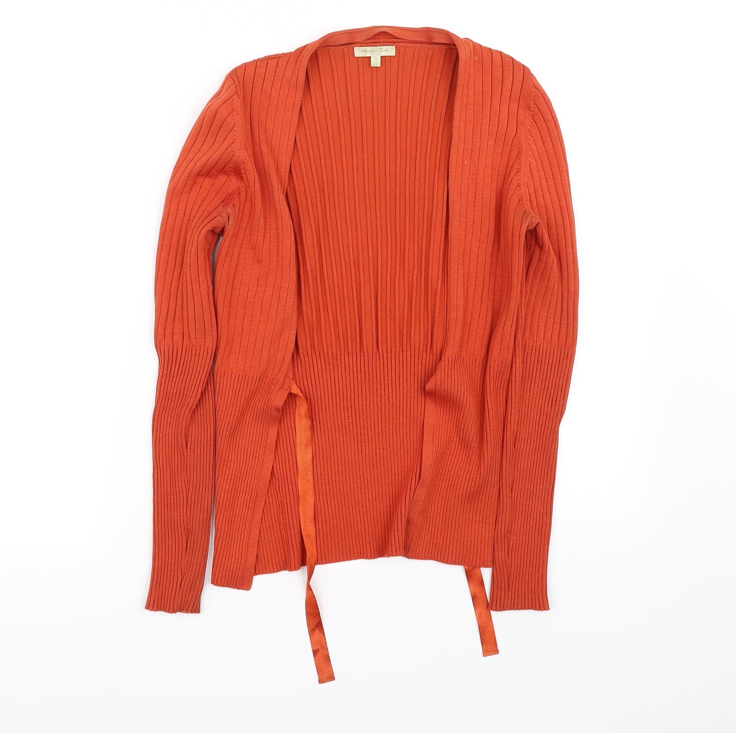 massino dutti Womens Orange   Cardigan Jumper Size S