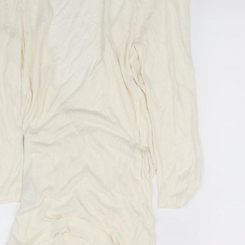 H&M Womens White   Basic Blouse Size XS
