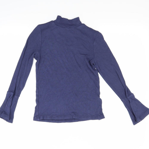 Marks and Spencer Girls Blue   Pullover Jumper Size 9-10 Years