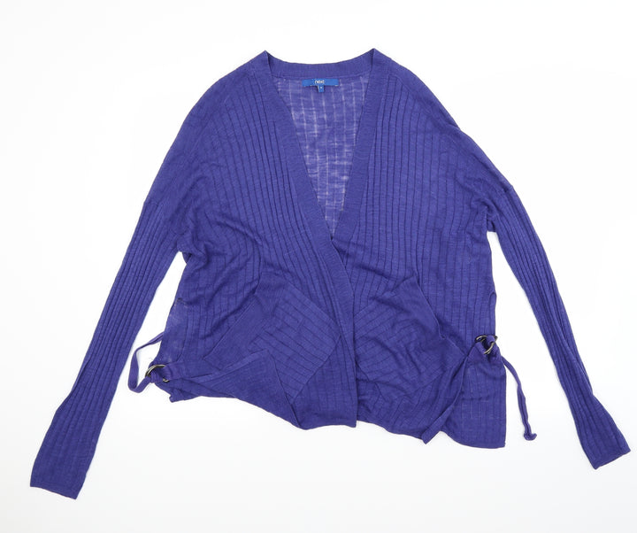 NEXT Womens Blue Cardigan Jumper Size M
