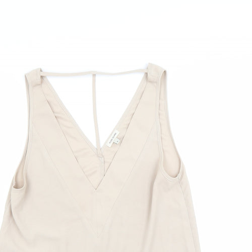 River Island Womens Beige   Basic Blouse Size 8