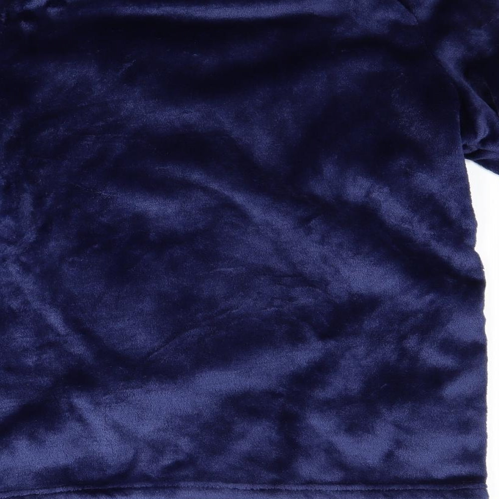 George Womens Blue  Fleece Top Pyjama Top Size 10  - Disney