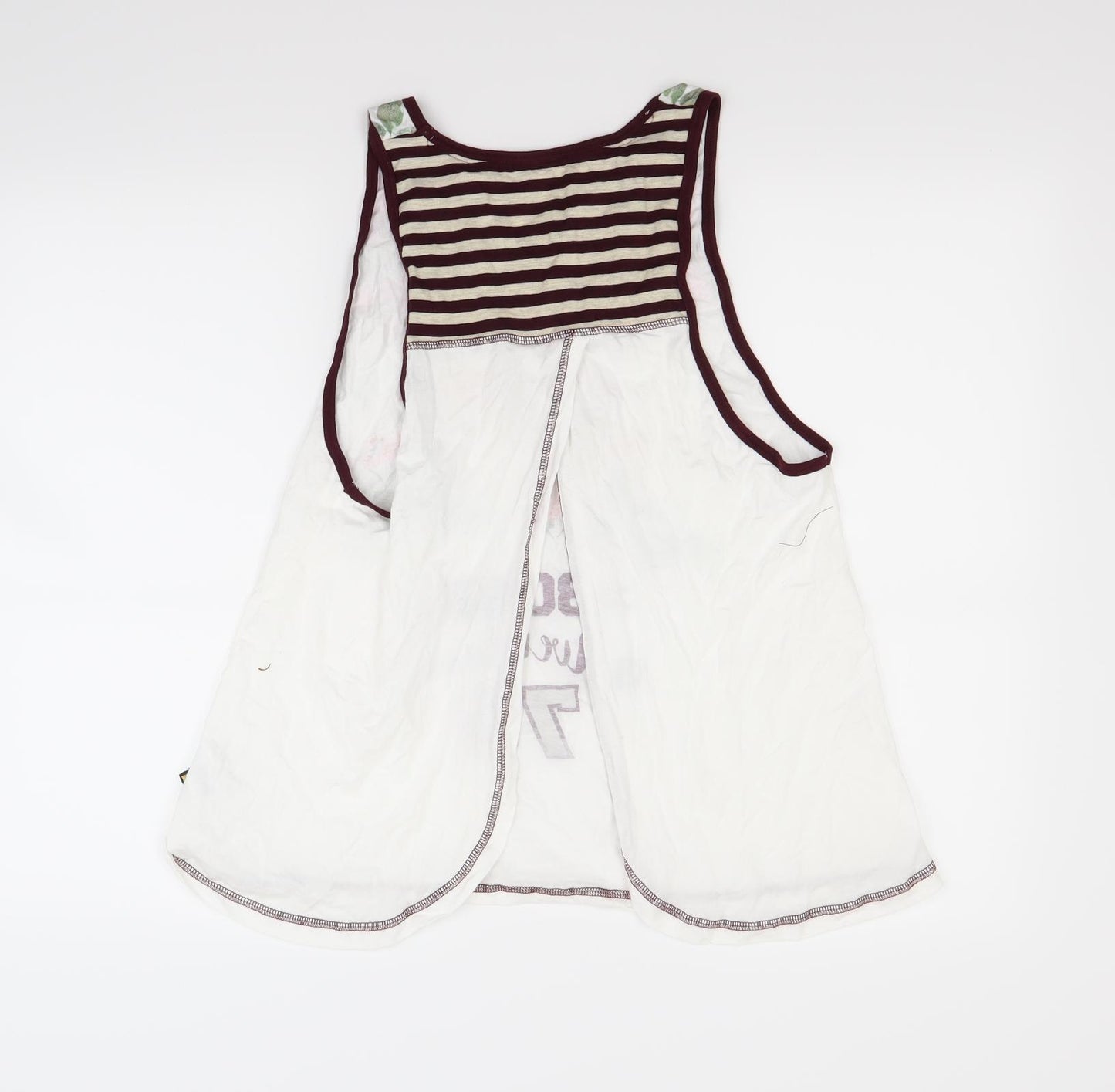 Primark Womens White   Top Pyjama Top Size XL