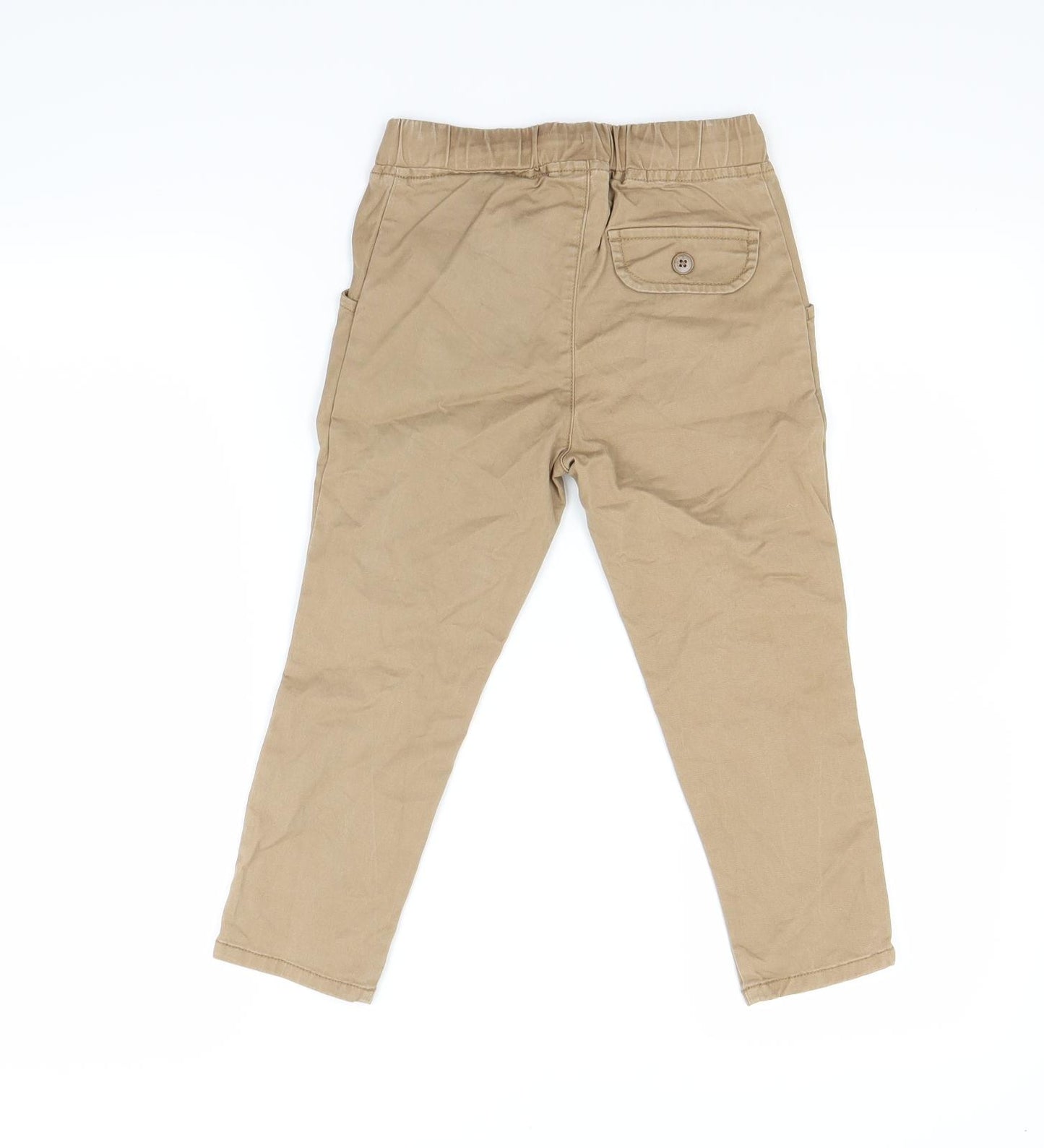 Kiabi Boys Brown   Chino Trousers Size 5 Years