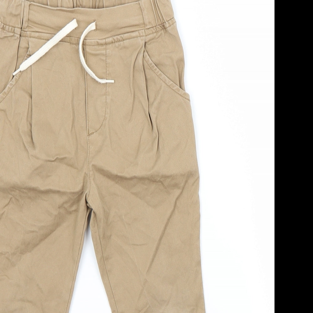 Kiabi Boys Brown   Chino Trousers Size 5 Years