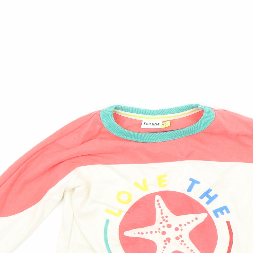 Fearme Boys White   Pullover Sweatshirt Size 2 Years