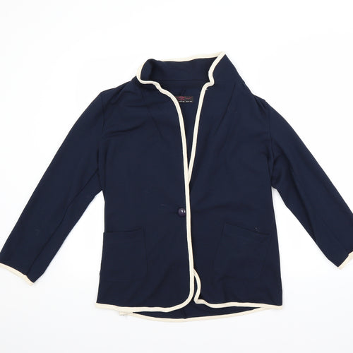 New Look Womens Blue   Jacket Coat Size 18